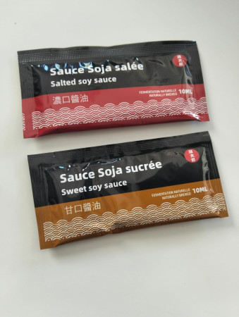 1 Sauce Sale et  1 Sucre
